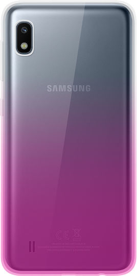 Color Block Soft Case Pack Galaxy A10 Ultra Resistant Pink
