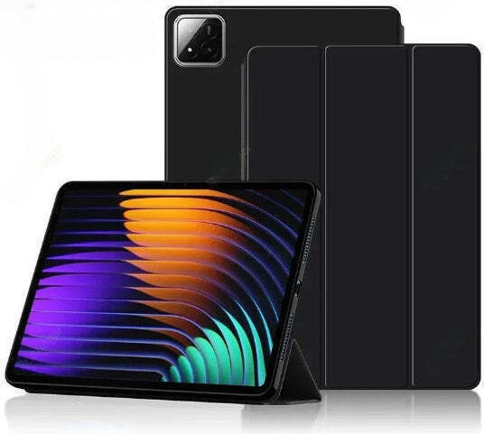 Tri-fold Flip Cover Negra (Xiaomi Pad 7 Pro, Pad 7)