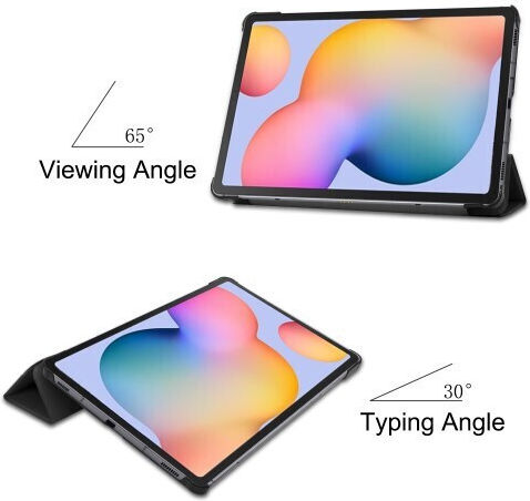 Flip Flip Cover Black Galaxy Tab S6 Lite 10.4" P615/P616