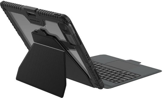 Nillkin Bumper Flip Cover Ανθεκτική με Πληκτρολόγιο Μαύρη (iPad Pro 2024 13")