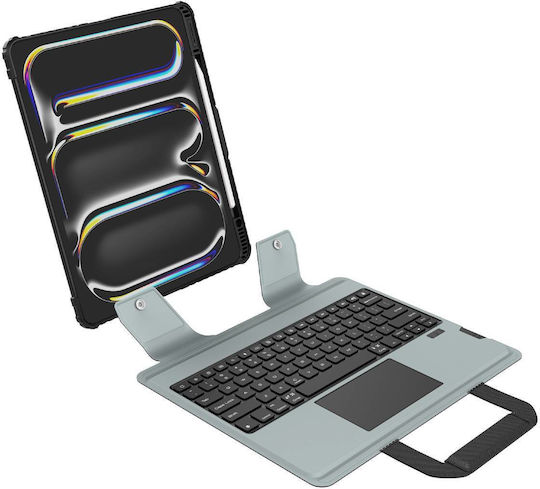 Nillkin Bumper GO Durable Bag with Keyboard in International English Black (iPad Pro 2024 13")