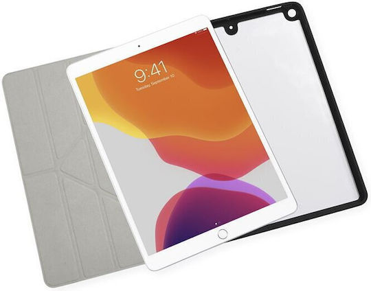 Pipetto Origami No1 Flip Cover Μαύρη (iPad 2019/2020/2021 10.2'')