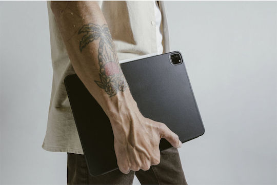 Nomad Фолио Флип Капак Естествена Кожа Черен (iPad Air 13" 2024/2025/2026)