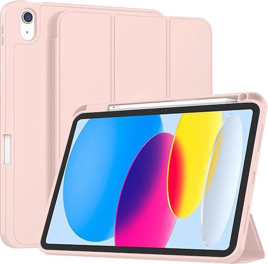 Techsuit Flip Cover Rosa (iPad 2022 10,9 Zoll)