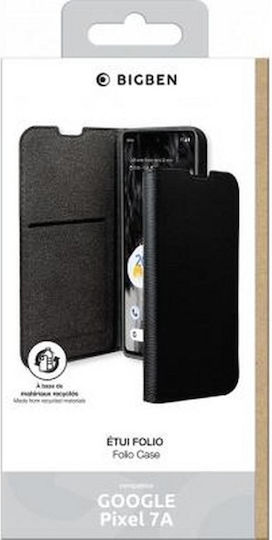Bigben Connected Folio Case Google Pixel 7a Folio Wallet Black