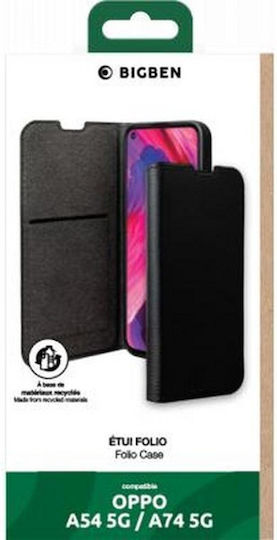 Bigben Connected Folio Husa Oppo A54 5g/a74 5g Folio Wallet Negru