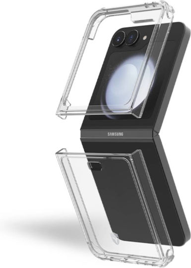 Force Case Protective Shell Samsung Galaxy Z Flip 6 Reinforced Transparent