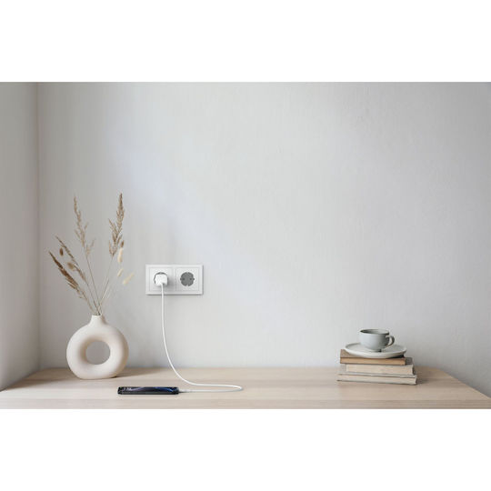 Belkin Φορτιστής Χωρίς Καλώδιο με Θύρα USB-C 25W Power Delivery Λευκός (BoostCharge)