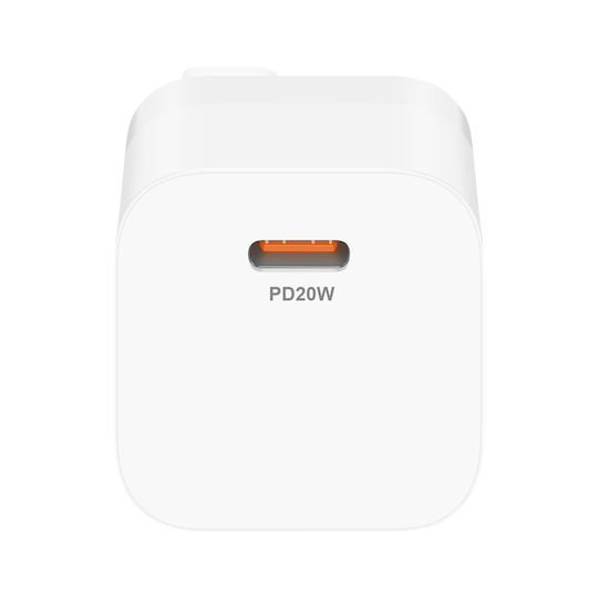 BWOO Φορτιστής Χωρίς Καλώδιο με Θύρα USB-C 20W Power Delivery Λευκός (CDA155)