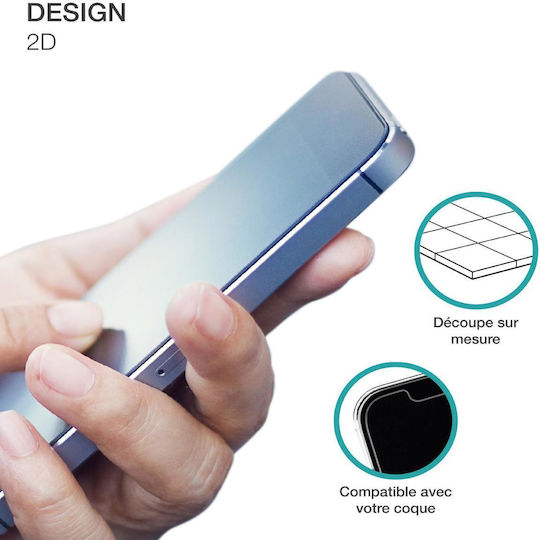 Bigben Connected Tempered Glass Film Glass Iphone 13 Pro Max/14 Plus Transparent