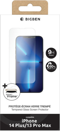 Bigben Connected Tempered Glass Film Glass Iphone 13 Pro Max/14 Plus Transparent