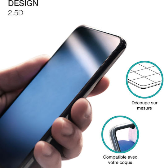 Bigben Screen Protector Compatible with Samsung Galaxy A16 4G/5G Tempered Glass 2.5D Transparent