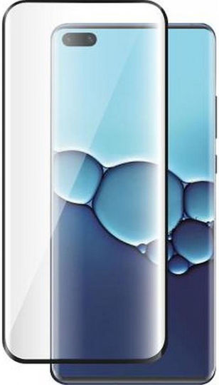 Bigben Connected Tempered Glass Screen Protector Huawei P40 2.5d Scratch Proof Transparent Black