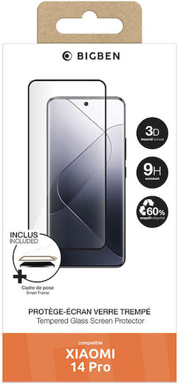 Bigben Connected Gehärtete Glasfolie 9h Xiaomi 14 Pro Transparent