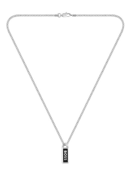 Boss Necklace Double from Steel