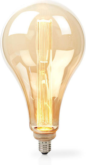 Nedis LED Filament Bulb E27 3.5W 120lm 1800K Dimmable PS165 Retro Gold
