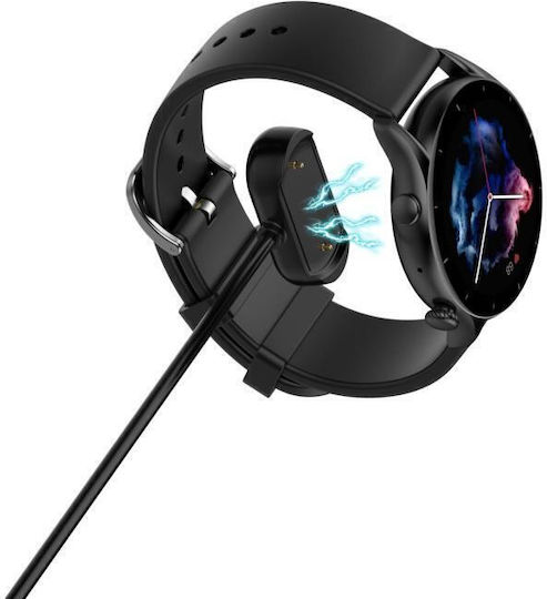 Ladegerät für Amazfit T-Rex 2 Schwarzς