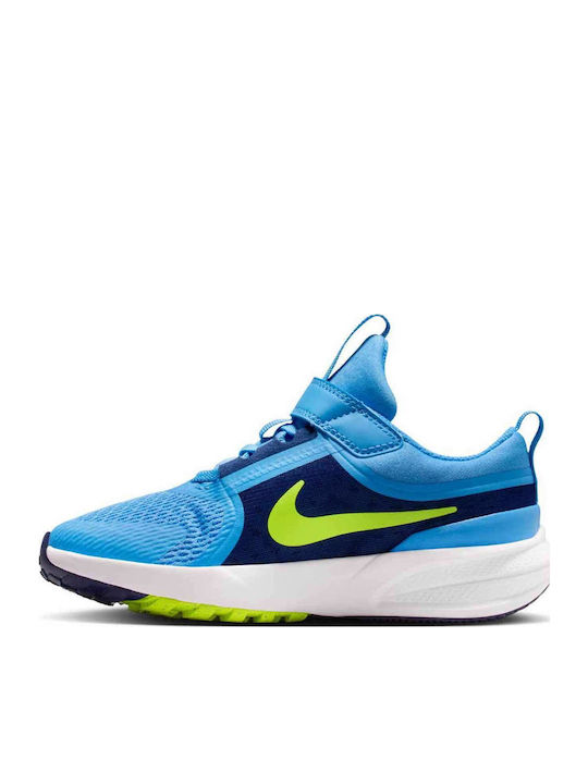 Star Runner Kids Sports Shoes Running with Hook & Loop Closure Blue