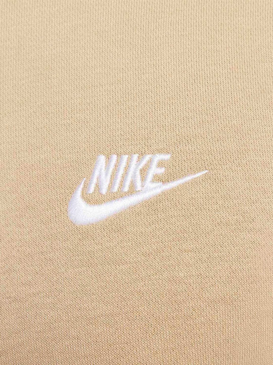 Sweatshirt with Hood Brown
