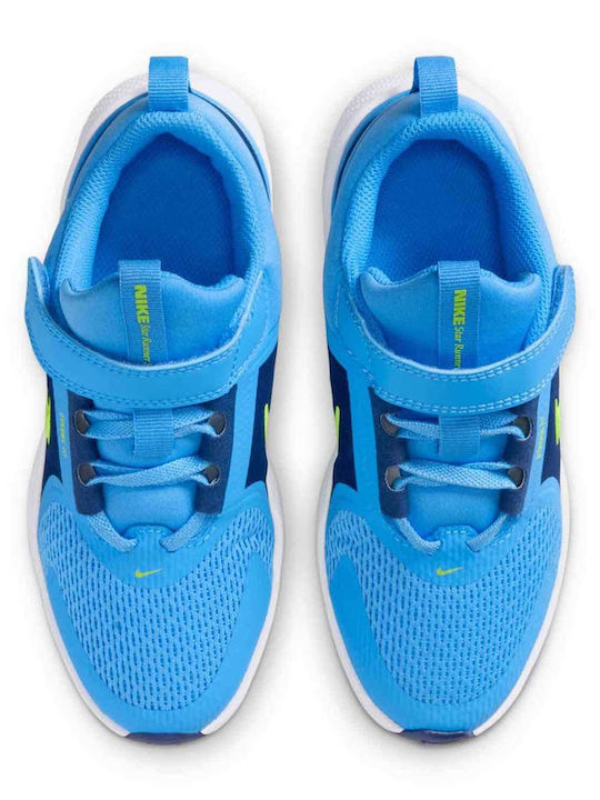 Star Runner Kids Sports Shoes Running with Hook & Loop Closure Blue