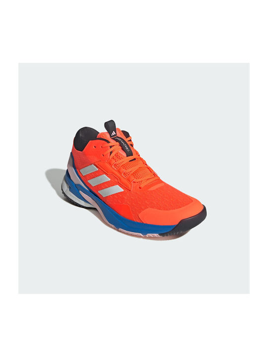 Crazyflight Mid Herren Sportschuhe Volleyball Orange / Blue