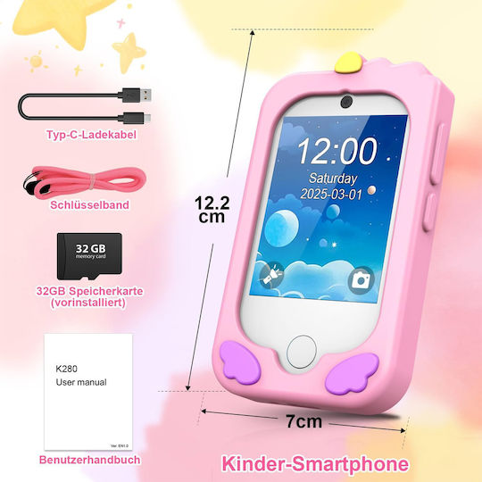 Chakeyake MP3 Player (32GB) with IPS Touch Screen 8"