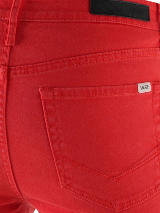 High Waist Women's Jean Trousers Back Flame