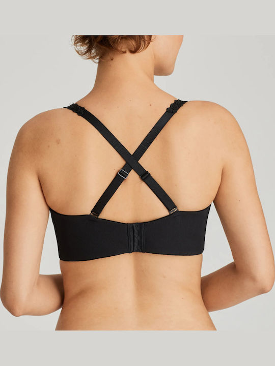 Minimizer Minimizer Strapless Bra with Light Padding Underwire Black