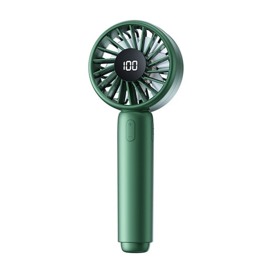 Mini Tragbarer Ventilator Ct-110 5 Geschwindigkeiten Usb-c Kompakt Leichtgewicht Set Aufkleber Grünes