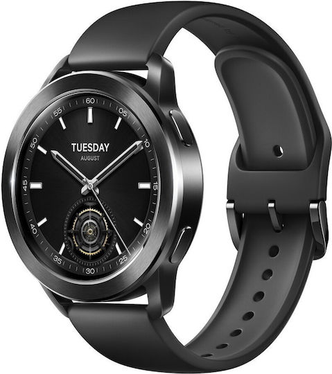 Xiaomi Watch 2 47mm Αδιάβροχο με Παλμογράφο (Black)