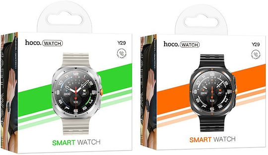 Hoco Y29 Call 49mm Smartwatch (Silver)