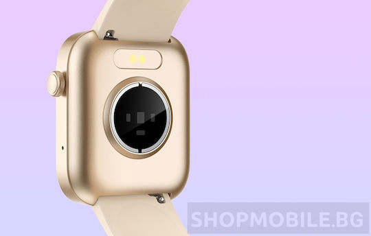 Colmi P71 45mm Smartwatch mit Pulsmesser (Gold)