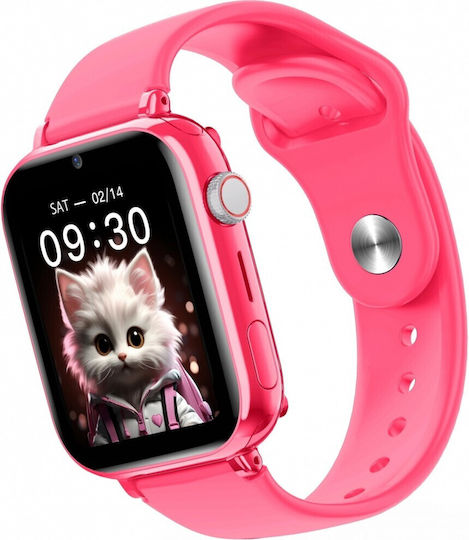 MaxCom 43mm Smartwatch με SIM (Ροζ)
