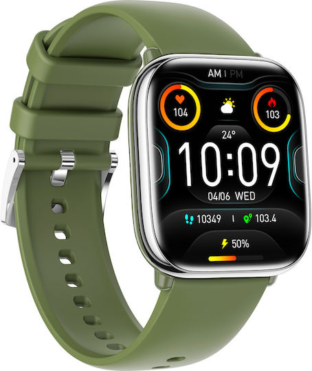 MyPhone Pastel 36mm Smartwatch (Πράσινο)
