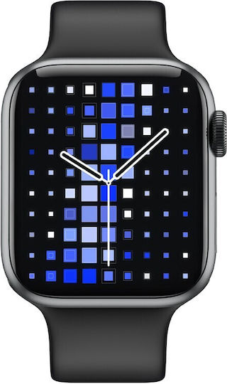 Hoco Y1 Pro Stainless Steel Αδιάβροχο Smartwatch με Παλμογράφο (Μαύρο)
