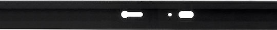 GloboStar Mounting Rail for Spotlights made of Aluminum Black 60984-3M