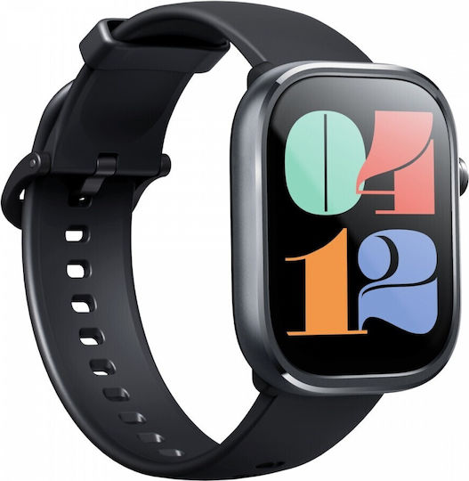 Mibro C4 51mm Smartwatch mit Pulsmesser (Schwarz)