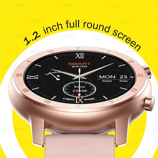 NO.1 DT89 Smartwatch mit Pulsmesser (Schwarz)