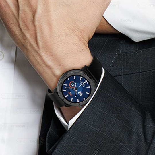 NO.1 DT89 Smartwatch mit Pulsmesser (Schwarz)