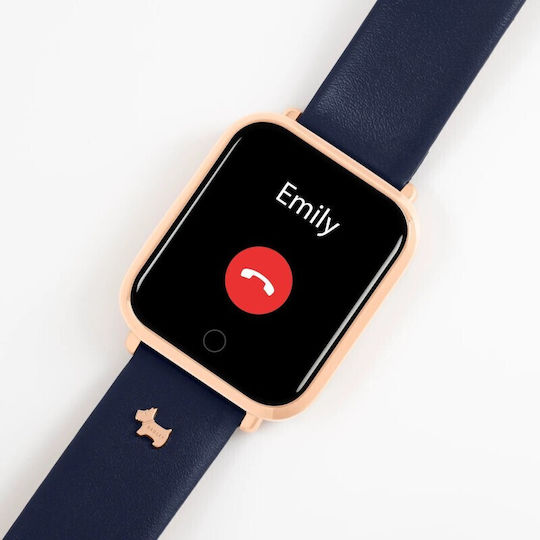 Radley London Aluminium Smartwatch με Παλμογράφο (Navy)