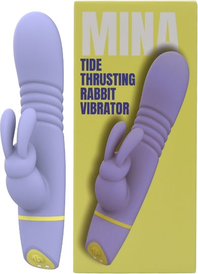 Loving Joy Mina Vibrator Kaninchen 23cm Lila