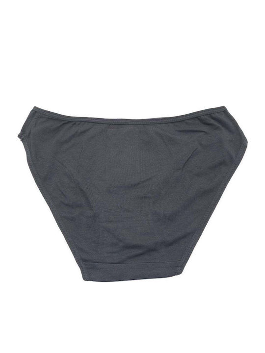 Βαμβακερό Γυναικείο Slip Off Black