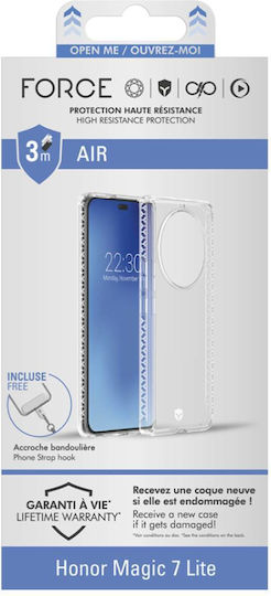 Force Case Back Cover Honor Magic 7 Lite Reinforced 3m Air Transparent