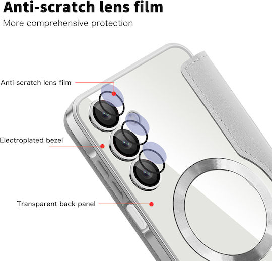 Techsuit Buchen Sie Silikon Gray (Galaxy A16)