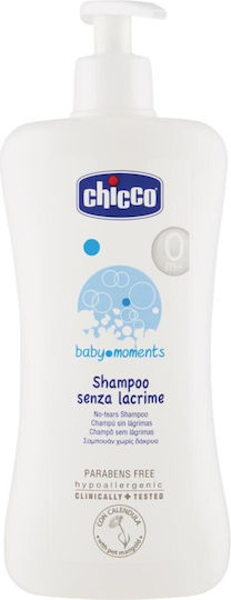 Chicco Baby Moments Shampoo No Tears 500ml with Pump
