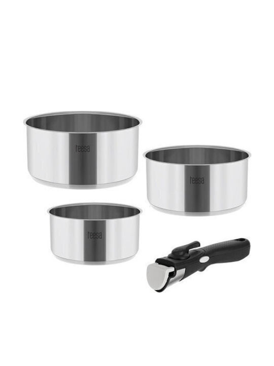 Teesa Cook Expert Set de oale din oțel inoxidabil 3buc