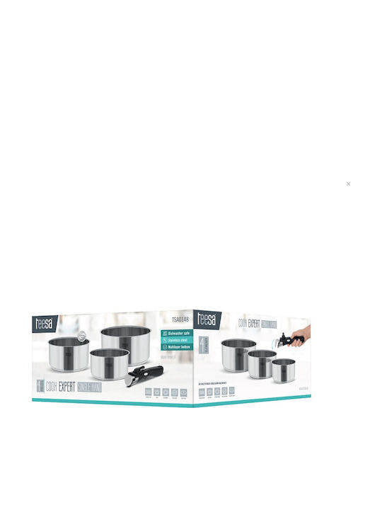 Teesa Cook Expert Set de oale din oțel inoxidabil 3buc