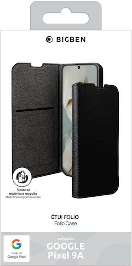 Bigben Connected Case Google Pixel 9a Stand Function Card Holder Black