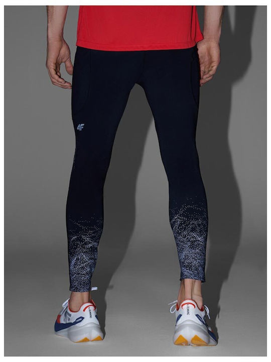 4F Functional Colan sport pentru bărbați Lung Negru