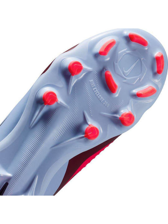 Jr Phantom MG Kids Soccer Cleats Molded Light Blue